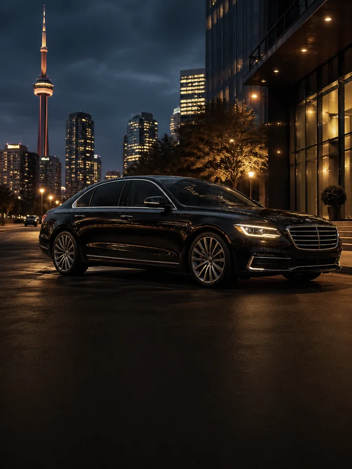 Black car service Toronto luxury executive sedan